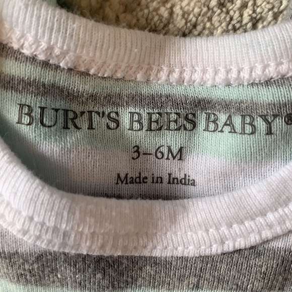 THREE Burt’s Bees baby onesies - Picture 2 of 4